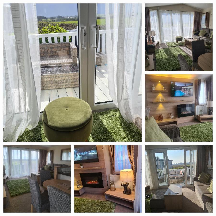 Beautiful 2 Bedroom Caravan, Holiday Park Tenby Saint Florence Exterior foto